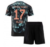 Bayern Munich Michael Olise #17 Koszulka Wyjazdowa dzieci 2024-25 Krótki Rękaw (+ krótkie spodenki)